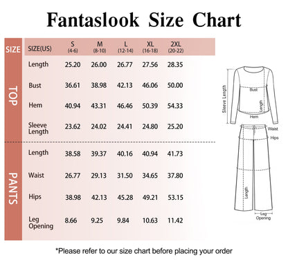 Two Piece Lounge Sets for Women Fall Travel Outfits Henley Neck Sweater Tops Wide Leg Pants Matching Sets Pajamas Clothes